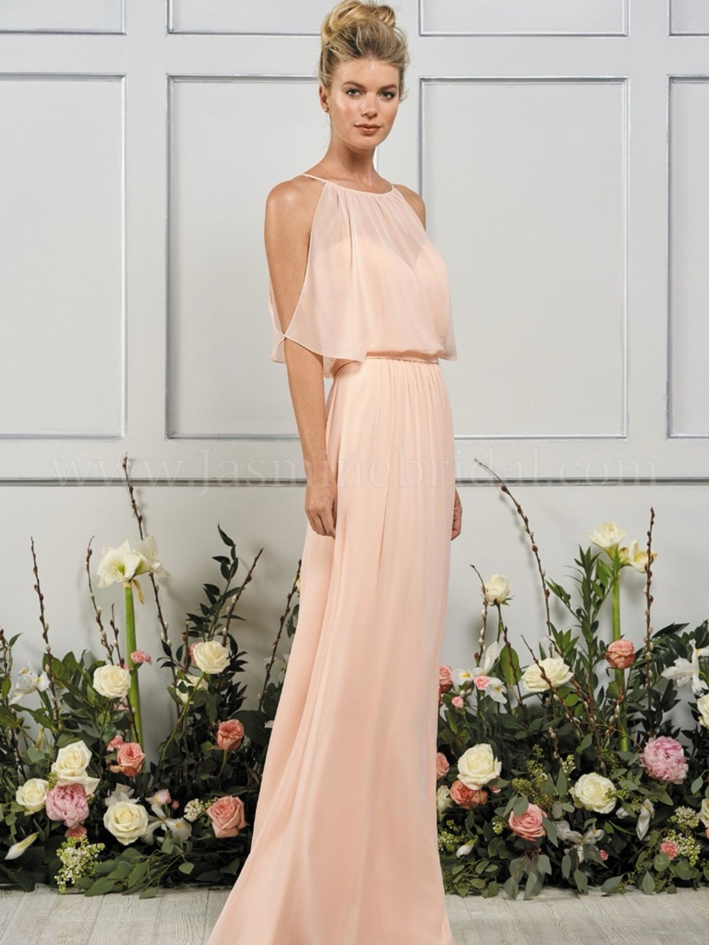 B2 JASMINE Long Sweetheart Neckline Poly Chiffon Size N10 NWT 
Bridesmaid Dress